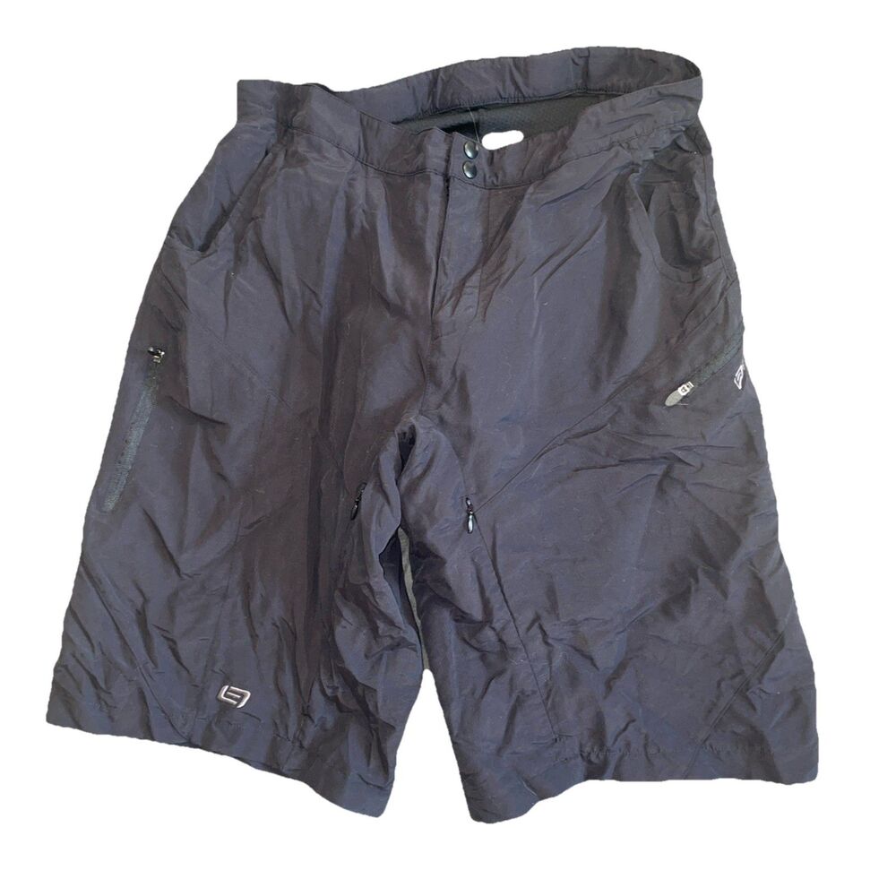 Bellwether Cycling Shorts Men’s Padded Liner Black Sz Large Style #1445 Bike MT